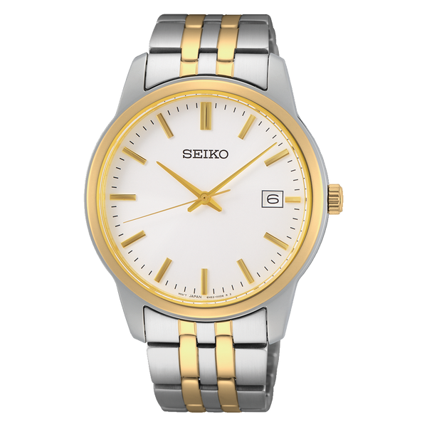 Seiko SUR402 – Two-Tone Quartz Classic