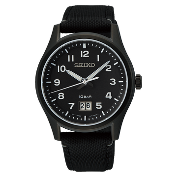 Seiko SUR571 – Elegant Stainless Steel Quartz Watch