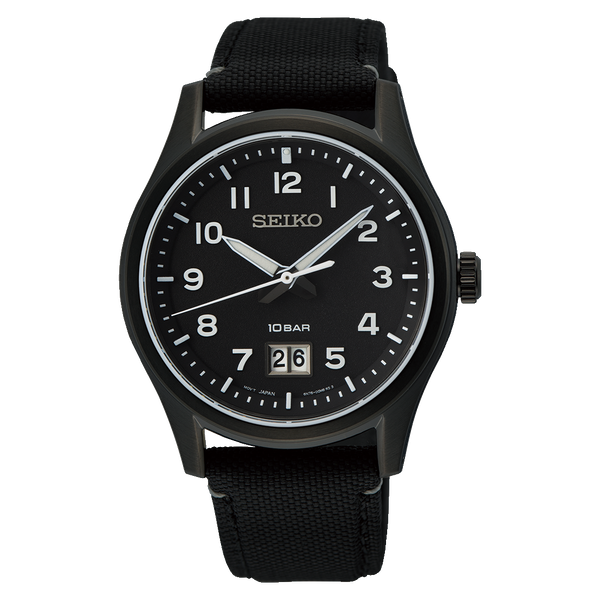 Seiko SUR571 – Elegant Stainless Steel Quartz Watch