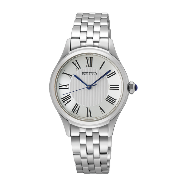 Seiko SUR609 – Sleek Stainless Steel Quartz Watch
