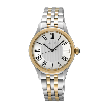 Seiko SUR612 – Elegant Gold-Plated Quartz Watch