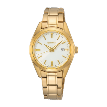 Seiko SUR632 – Classic Gold-Plated Quartz Watch
