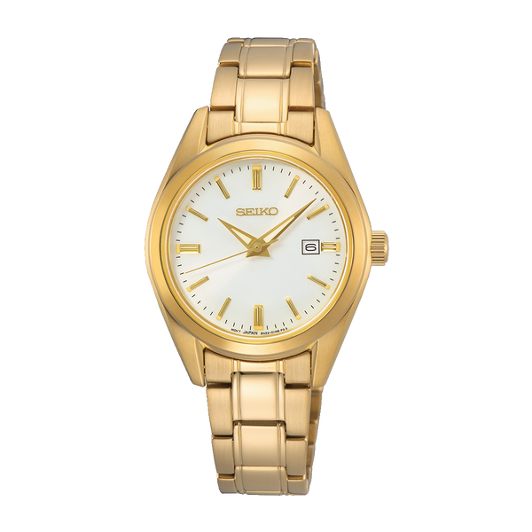 Seiko SUR632 – Classic Gold-Plated Quartz Watch