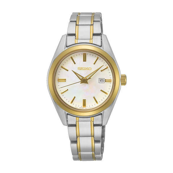 Seiko SUR636 – Elegant Mother-of-Pearl Quartz Watch