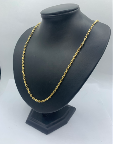 26 Inch 10K Gold Fashion Link Chain