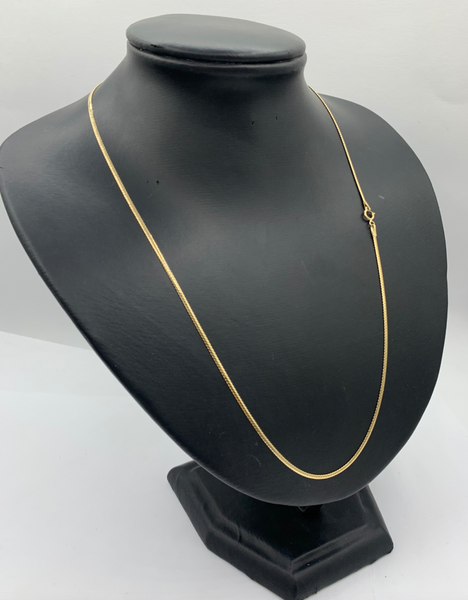 22 Inch 10K Gold Solid Designer Chain