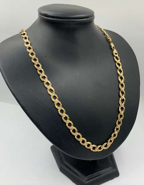 24 Inch Wide Curb Link Mens' Chain