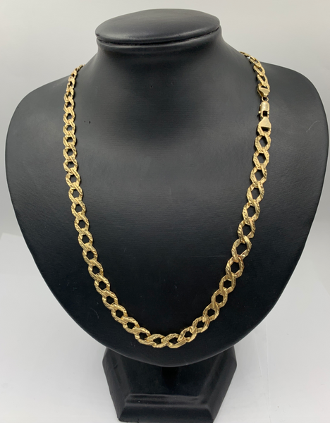 24 Inch Wide Curb Link Mens' Chain