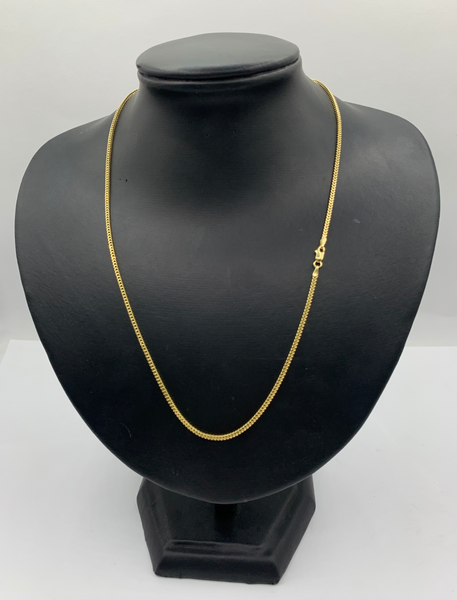 19 Inch 10K Gold Designer Chain