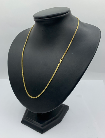 19 Inch 10K Gold Designer Chain