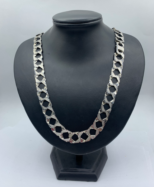26 Inch 10K Gold Super Curb Link Mens' Chain