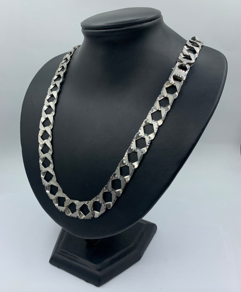 26 Inch 10K Gold Super Curb Link Mens' Chain