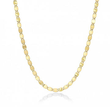 Gold Valentino Chain 10K Yellow Womens Necklace