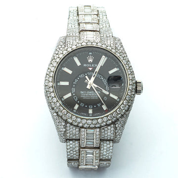 SS  PREOWNED   ROLEX 42mm - SKYDWELLER