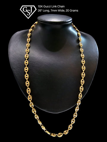 10K Gucci Link Chain