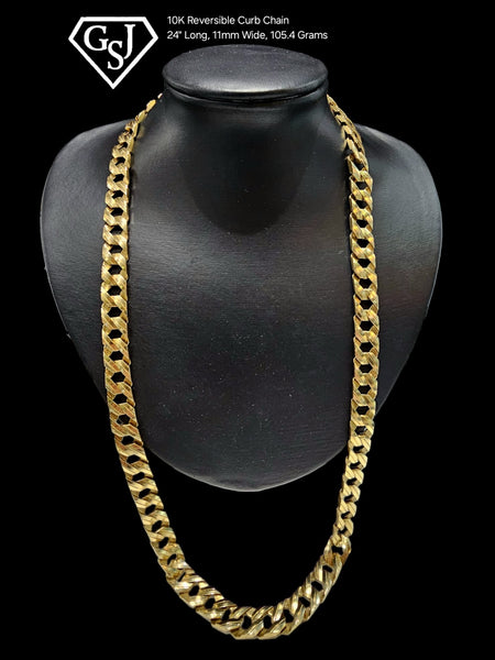 10K Reversible Curb Chain
