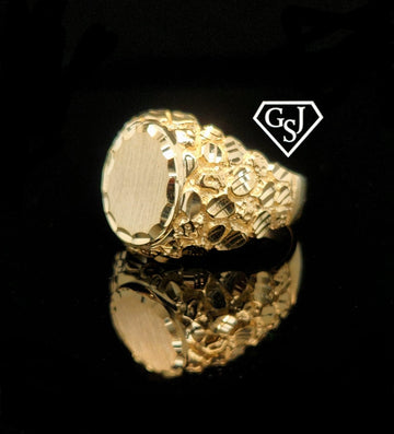 10kt Gold Signet Ring