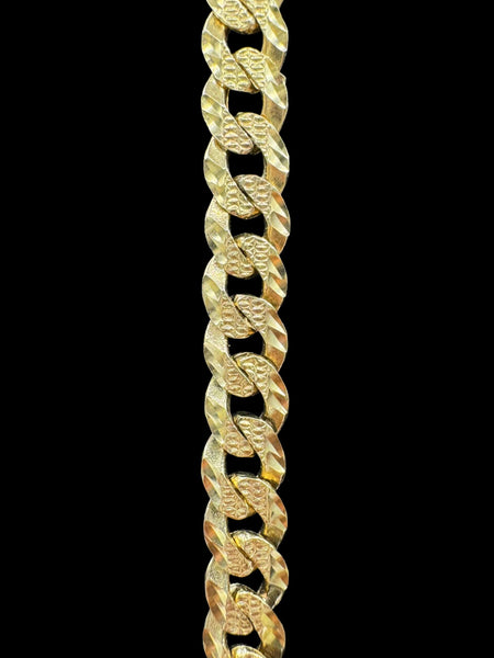 10K Solid Cuban-Link Chain