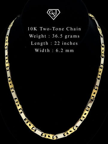 10K Two-Tone Chain