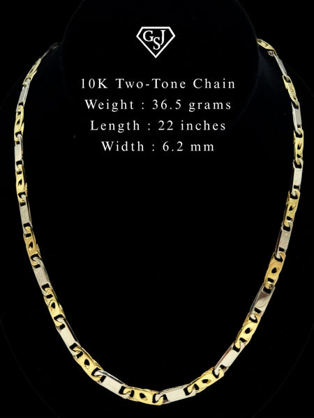 10K Two-Tone Chain