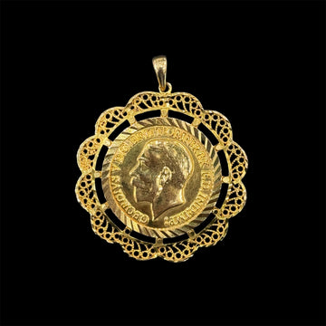 21K Gold Pendant