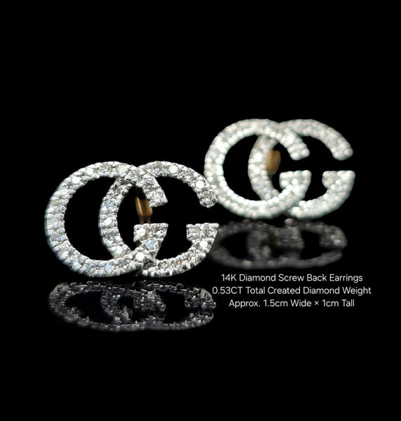 Gucci diamond earrings