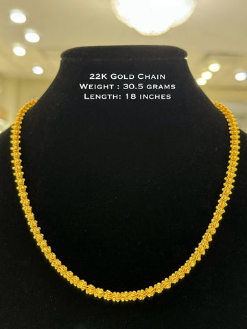22K Gold Chain