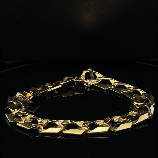 10k Men’s curb Bracelet