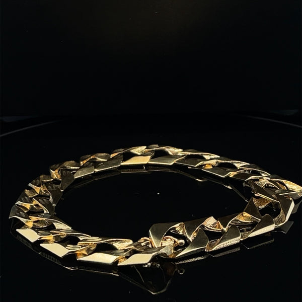 10k Men’s curb Bracelet