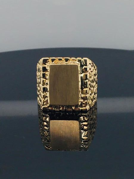 Flat faced Nugget ring