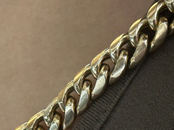 10KT Yellow Gold Miami Cuban Link High Polish Chain