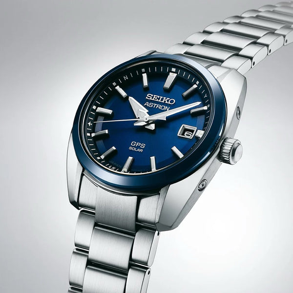 Seiko Astron SBXD003 Cal.3X22 Perpetual Calendar Date Box Solar Mens Watch Auth