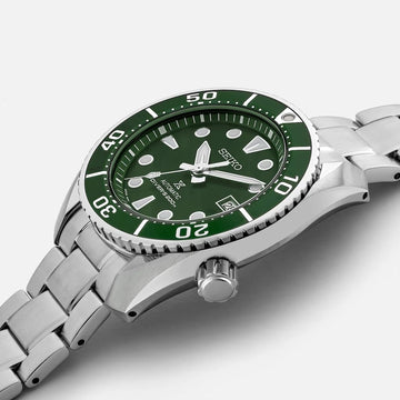 Seiko green automatic diver