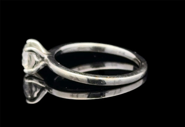 Lady’s 14KT White Gold 4-prong Solitaire Engagement Ring