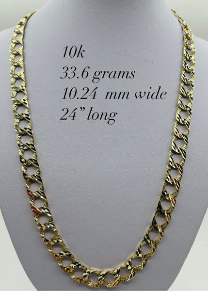 Stunning diamond cut chain