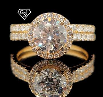 1.22CT center diamond