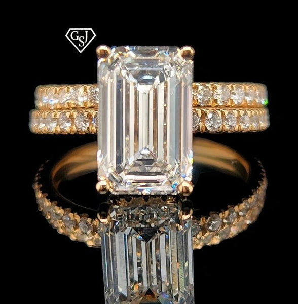 Stunning Solitaire wedding set