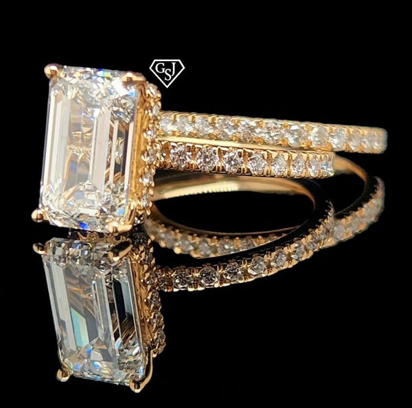 Stunning Solitaire wedding set