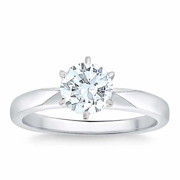 One carat Solitare Diamond Engagement Ring