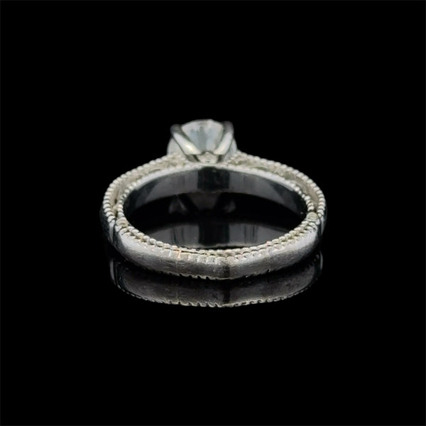 18KT White Gold Ladies Designer Verragio Engagement Ring