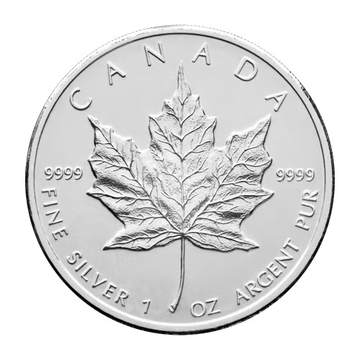 1 oz Random Year Canadian Maple Leaf Silver Coin | Royal Canadian Mint
