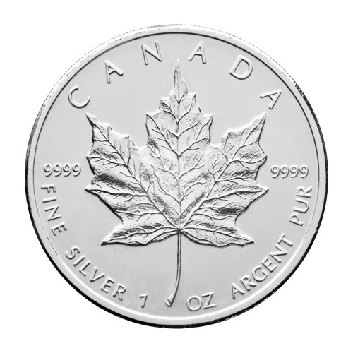 1 oz Random Year Canadian Maple Leaf Silver Coin | Royal Canadian Mint