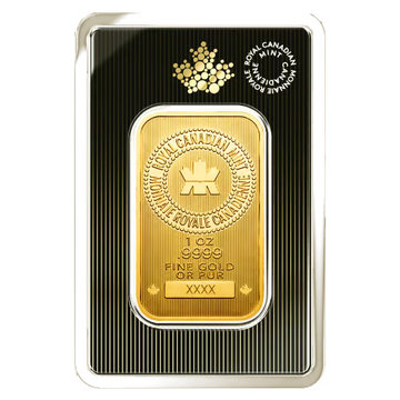1 oz Gold Bar | Royal Canadian Mint
