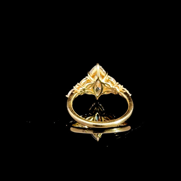 Marquise diamond ring