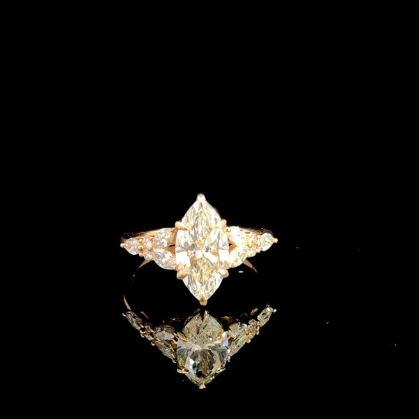 Marquise diamond ring