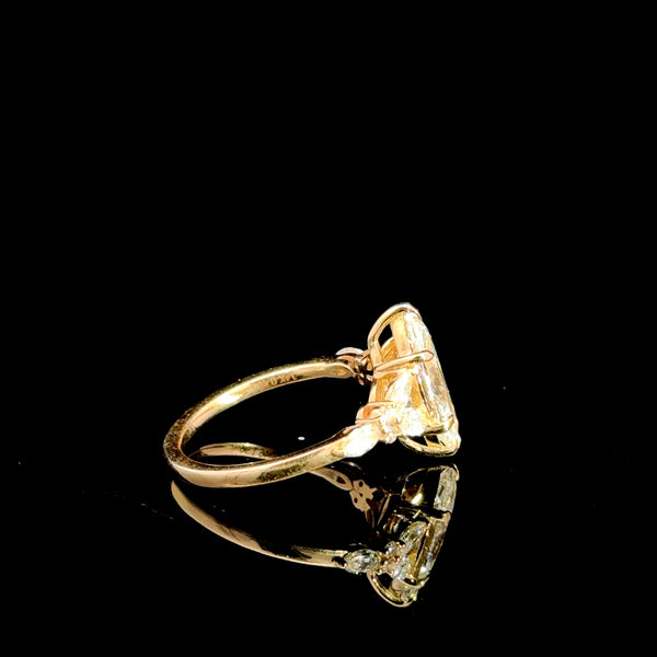 Marquise diamond ring