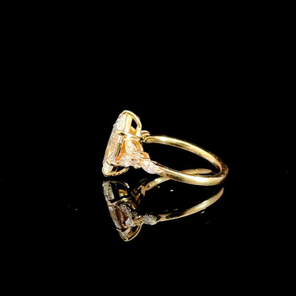 Marquise diamond ring
