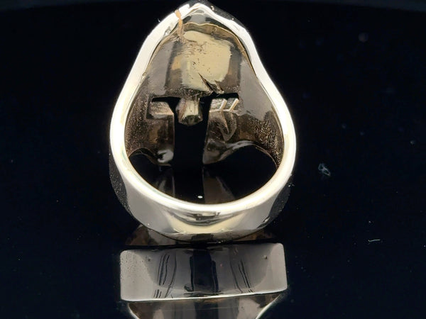 Custom Made 007 Spartan Ring 10kt Gold