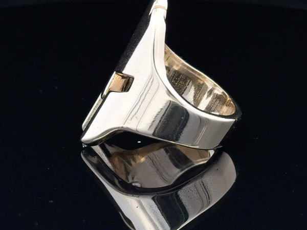 Custom Made 007 Spartan Ring 10kt Gold