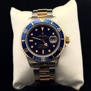 Gentlemen’s Blue Rolex Wristwatch